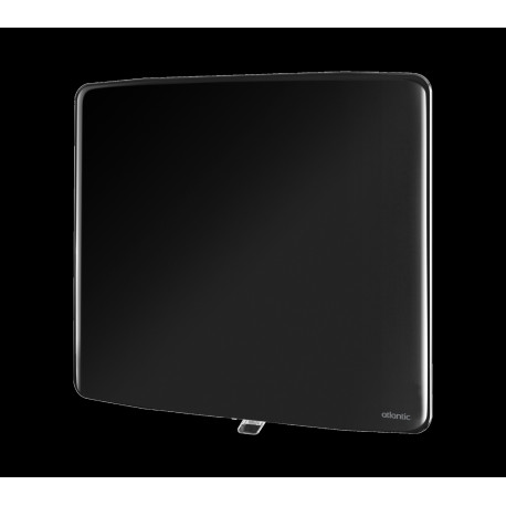 Radiateur fonte VERALI 1900W horizontal noir brillant - ATLANTIC 507661