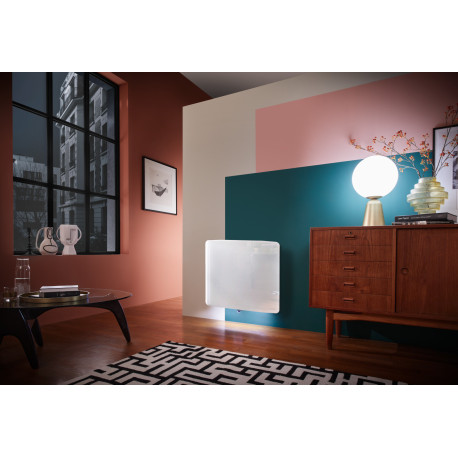 Radiateur fonte VERALI 1900W horizontal blanc brillant - ATLANTIC 507655