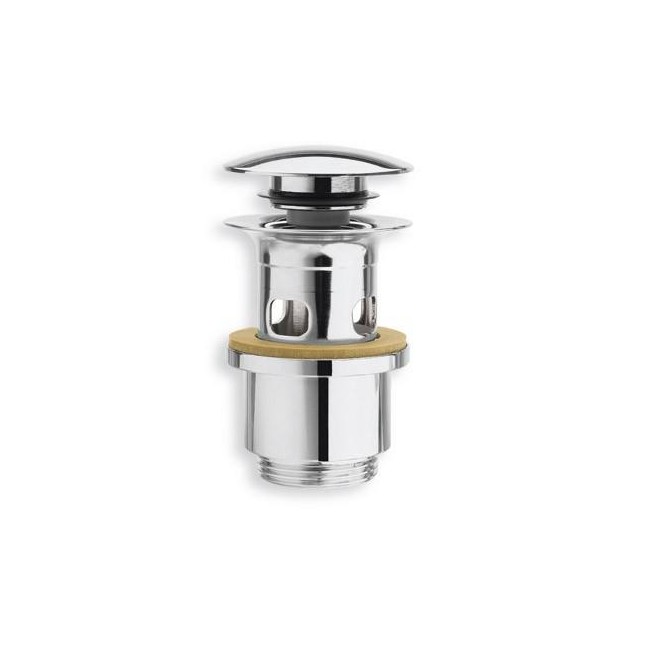 Bonde Up&Down pour lavabo avec trop plein 40-64 mm CHROME - CRISTINA ONDYNA BUP0651