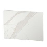 Radiateur à inertie KERAMOS Nativ Horizontal 1000W Céramique marbre blanc - INTUIS SIGNATURE K164113 