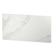 Radiateur à inertie KERAMOS Nativ Horizontal 1500W Marbre blanc - INTUIS SIGNATURE K164115 