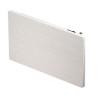 Radiateur à inertie KERAMOS Nativ Horizontal 1000W Blanc ardoise - INTUIS SIGNATURE K164123