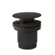Bonde de vidage clic-clac Simple-Rapid pour lavabo Noir Mat - TRES 24284001NM