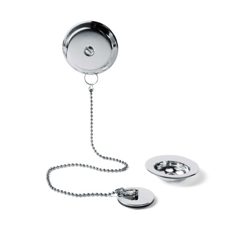 Ensemble d’accesoires pour baignoire chromé - TRES 03474501 