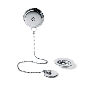 Ensemble d’accesoires pour baignoire chromé - TRES 03474501 