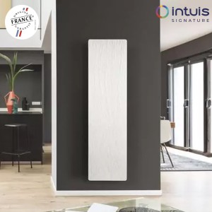 Radiateur à inertie KERAMOS  Nativ Vertical 1500W Blanc ardoise - INTUIS SIGNATURE K164225 