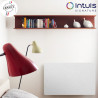 Radiateur à inertie NATURAY Nativ Horizontal 1500W Blanc de Lave - INTUIS SIGNATURE K160115 