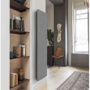 Radiateur à inertie NATURAY Nativ Vertical 1000W brut de lave - INTUIS SIGNATURE K160223