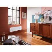 Radiateur fonte VERALI 1500W plinthe blanc brillant - ATLANTIC 507658