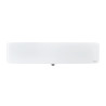 Radiateur fonte VERALI 1500W plinthe blanc brillant - ATLANTIC 507658