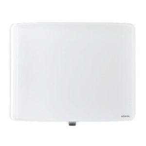 Radiateur fonte VERALI 1500W horizontal blanc brillant - ATLANTIC 507654