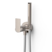 Mitigeur encastré avec douche pour WC Acier  - TRES 20522201AC