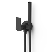 Mitigeur encastré avec douche pour WC Noir mat - TRES 20522201NM