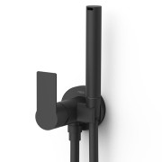 Mitigeur encastré avec douche pour WC Noir mat - TRES 20522201NM