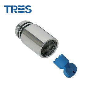 Rotule bidet 16,5 + clé Chrome - TRES 9107672