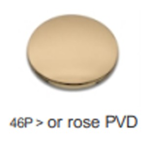 Façade Mitigeur Lavabo Murale Tabula Or Rose - CRISTINA ONDYNA TA25746P