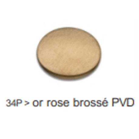 Bain Douche Or Rose Brossé Triverde  2 Sorties - CRISTINA ONDYNA XT14234P