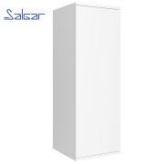 Module ALLIANCE 1000 réversible 1 porte avec système push WHITE COTTON 300 x 400 x 162 mm - SALGAR 96961