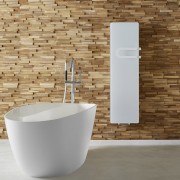 Sèche-serviettes électrique CAMPAVER BAINS Nativ soufflant 1500W Blanc lys - INTUIS SIGNATURE K165115