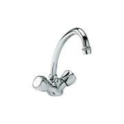 .LAVABO ORDO BEC HAUT MOBILE CHROME + Vidage - CRISTINA ONDYNA OR11051