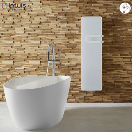 Sèche-serviettes électrique CAMPAVER BAINS Nativ soufflant 1500W Blanc lys - INTUIS SIGNATURE K165115