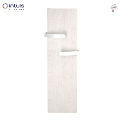 Sèche-serviettes électrique KERAMOS HUG Nativ 1000W Blanc ardoise - INTUIS SIGNATURE K164723