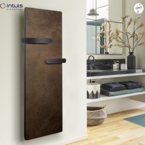 Sèche-serviettes électrique KERAMOS HUG Nativ 1000W Terre de mars - INTUIS SIGNATURE K164733