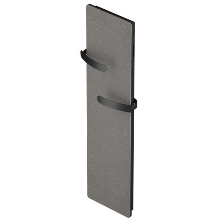 Sèche-serviettes électrique Vertical CAMPA NATURAY HUG Nativ 1000W Brut de lave - INTUIS SIGNATURE K160723