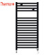 Sèche-serviettes eau chaude étroit raccordement sur les collecteurs 314W RIVA 4 noir carbone - THERMOR 471615