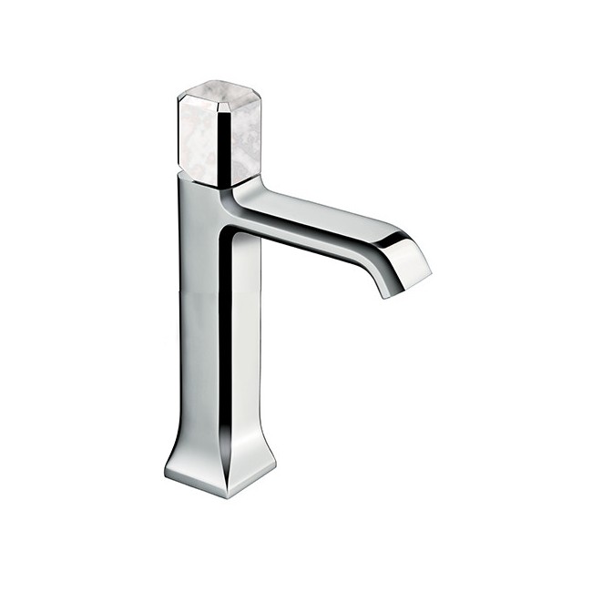 MITIGEUR LAVABO ITALY REGULAR  POIGNEE CALACATTA AVEC VIDAGE UP&DOWN - CRISTINA ONDYNA IT22051CC