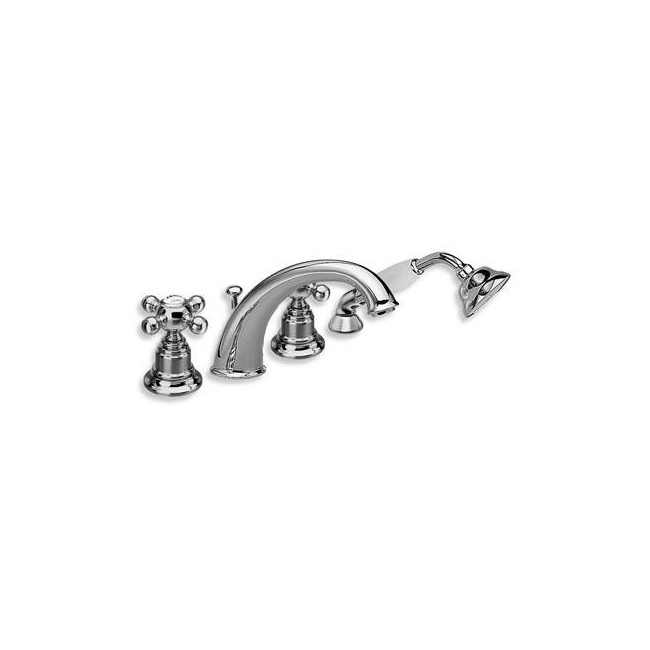 BAIN/DOUCHE PARIGI 4 TROUS SUR GORGE CHROME - CRISTINA ONDYNA PG10451