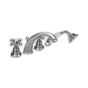 BAIN/DOUCHE PARIGI 4 TROUS SUR GORGE CHROME - CRISTINA ONDYNA PG10451
