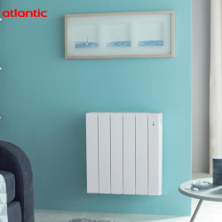 Radiateur digital détection NARIA-NKF15 horizontal 1000W blanc - Atlantic 611611