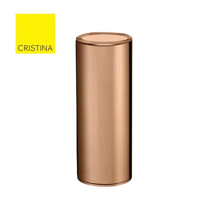 Porte Verre a Poser AMBIENTE Or Rose Brosse - CRISTINA ONDYNA AM74534P