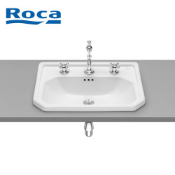 Réservoir alimentation WC Noir avec mécanisme 3/4,5L CARMEN - A3410A1560  ROCA - Vita Habitat