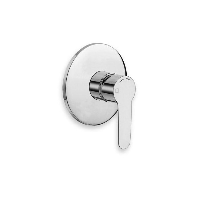 DOUCHE NEW DAY ENCASTRE COMPLET 1 SORTIE CHROME - CRISTINA ONDYNA ND11851