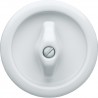 Enjoliveur Rotatif Blanc Porcelaine - HAGER WMV785B