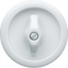 Enjoliveur Rotatif Blanc Porcelaine - HAGER WMV785B