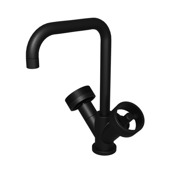 Support orientable fixation murale pour douchette BLACKMAT TRIVERDE -  CRISTINA ONDYNA PD45613 - Vita Habitat