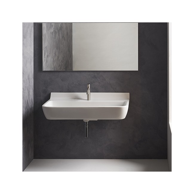 Lavabo Ceramique Radici A Poser Ou A Suspendre 2 Troux - CRISTINA ONDYNA RADI1002 