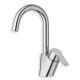 Mitigeur pour lavabo avec bec haut chrome NEW DAY - CRISTINA ONDYNA ND22851