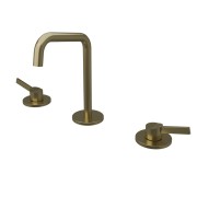 Lavabo Melangeur 3 Trous Piega Or  Brosse - CRISTINA ONDYNA PA20596I 