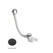 Vidage Baignoire Up and Down Sans Cable 90 Cm avec Siphon Blackmat  - CRISTINA ONDYNA VUP0213