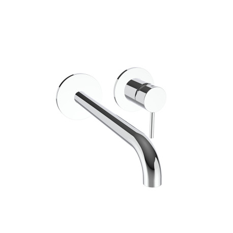 Mitigeur Lavabo Mural Picche Avec Rosaces Bec 185 Mm Chrome - CRISTINA ONDYNA PH25751