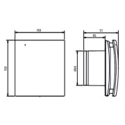 Aérateur Decor extra-plat design 100 CHZ  - Soler & Palau 401448