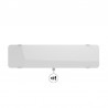 Radiateur électrique étroit bas CAMPAVER ultime Lys Blanc 1200 W CMEC12HBCCB