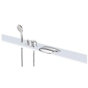 BAIN/DOUCHE OLTRE CASCADE CHROME - CRISTINA ONDYNA SP18051