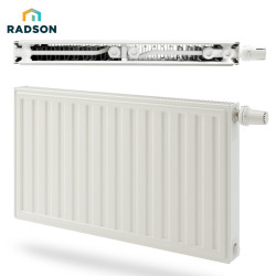 Radiateur chauffage central E-FLOW Type 33 horizontal blanc 672 W - RADSON EIN333000450R