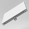 Radiateur chauffage central Integra RAMO Flex 8C Type 33 horizontal blanc 657W raccord droite - RADSON FRA333000500