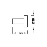 Patère   Doré (Or) - TRES 16123620OR 16123620ORTRES